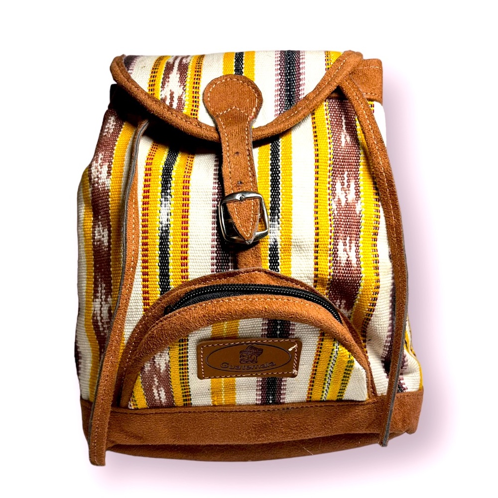 Guatemalan small backpack handmade